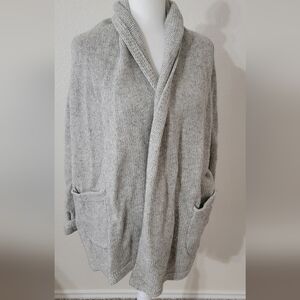 J. Crew Gray Cardigan Medium